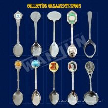 Elegant funny enamel collection ornaments spoon